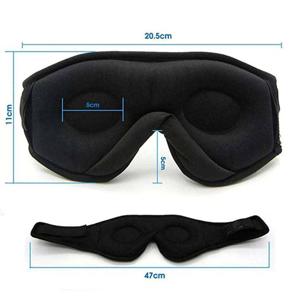 Calmora DreamWave Gray – Sleep Mask